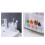 Fridge Food Sort Storage Box Plastic Multi-Use Kitchen Chopstickes Utensils Holder Bathroom Organizer 4Pcs White 7