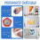 4 Pcs Split Cup for Paint Pouring Reusable Silicone Split Pouring Cups with Divider for DIY Making 3