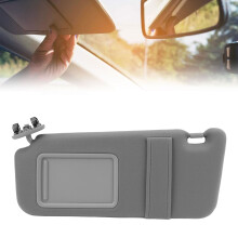 Gray ABS Sun Visor for Camry 2007-2011 Driver Side Replacement