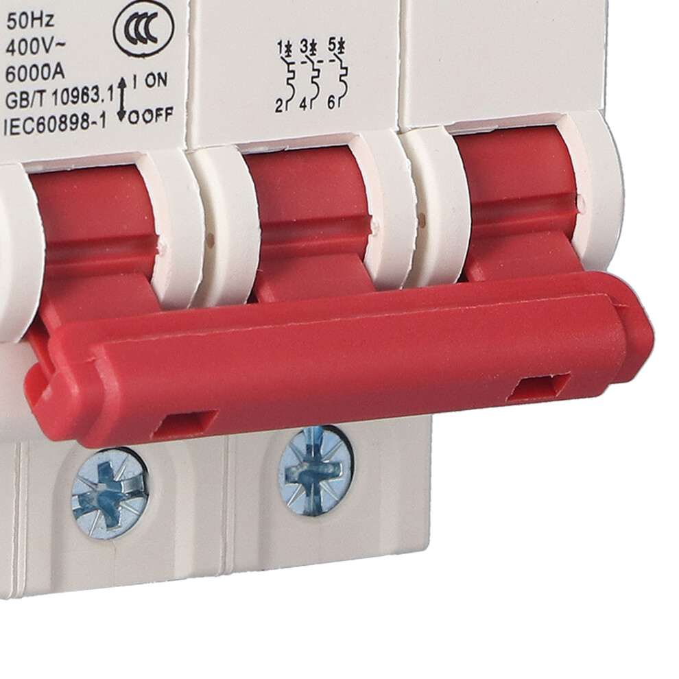 Mini Circuit Breaker 3P DIN Rail 400V