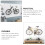 Owl Wall Mounted Bike Hook Set for Apartment Storage 3