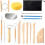 Pottery Clay Sculpting Tools Set 43 Pcs with Carrying Case 2