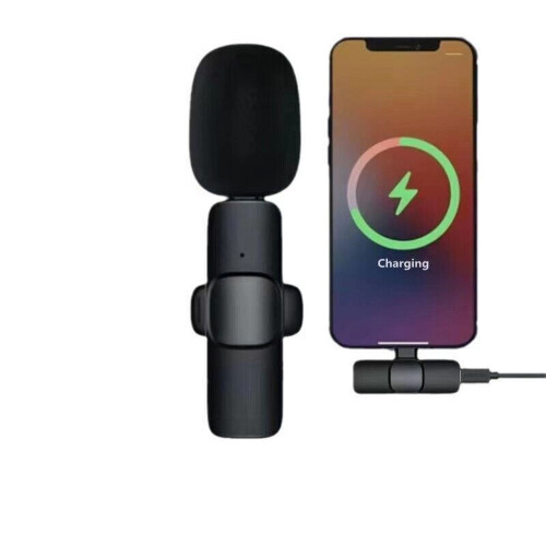 Wireless Mini Microphone Audio Video Recording For compatible with iphone MIC 1