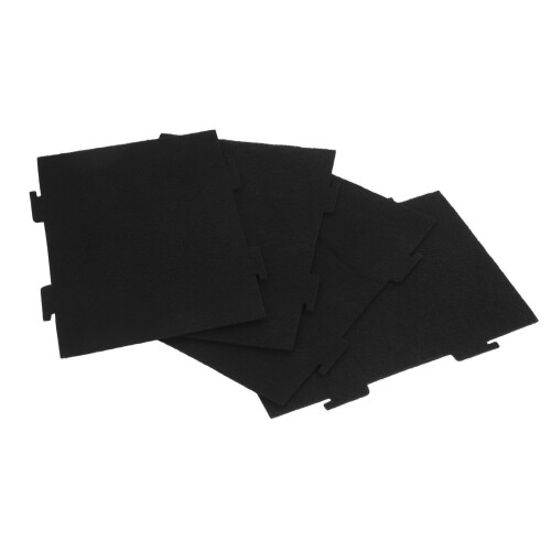 4 Pack Activated Carbon Charcoal Filter Sheets for Microwave Oven 18.2x26cm