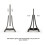 Adjustable Vertical Laptop Stand - Notebook & Tablet Holder Vertical Storage Rack White 5