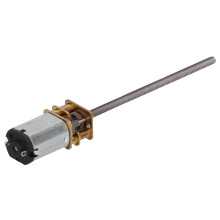 DC 6V Getriebemotor 60 U/min mit langem M3x55mm Welle für Robotik und Automatisierung