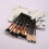 10 Piece Portable Makeup Brush Set for Foundation and Eye Shadow Application 6