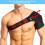 Shoulder Brace Compression Support Breathable Black 7