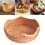 Wicker Service Basket, Round for Kitchen Counter Organization - Size M 2