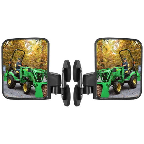 Magnetic Tractor Side Mirror 22.6 inch Adjustable ABS 1