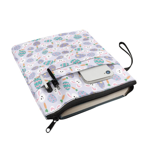 Easter Zipper Book Cover Sleeve Polyester 1 Piece 1