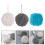 Super Absorbent Chenille Hand Towel Ball: Quick-Dry & Space-Saving Solution! 7