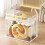 Doll Storage Bucket with Zipper Handheld Toy Organizer 1 3
