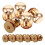 50pcs Mini Pull Handle Mini Cabinet Knob Practical Mini Jewelry Drawer Knobs 7