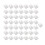 White 50-Pack Adhesive Cable Clips 8