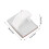 50 Pack Clear White Cable Adhesive Clips 10