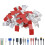 50 Pack Clear White Cable Adhesive Clips 11