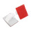 50 Pack Clear White Cable Adhesive Clips 8