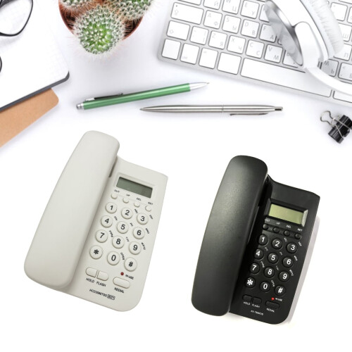 Wall Mounted Telephone with LCD Caller ID for Home Office 1
