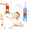 Soft Newborn Rattle Socks Set with Wrist and Ankle Rattles 4