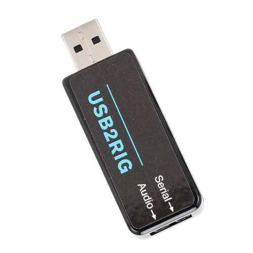 USB2RIG lydkort til amatørradio. Omfattende understøttelse af digitale tilstande, integration af CAT-kontrol. 2