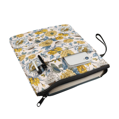 Zippered Book Cover for Paperback & Hardcover – Polyester 2
