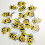 Wooden Bee Craft Embellishments Multicolor 20 Pack 2