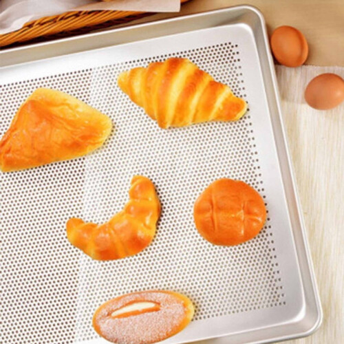 Bageforme Perforerede bageforme Kagetørrenetforme Ovnforme Kagebageforme Pizzabageform Aluminiumslegeringsmateriale 2