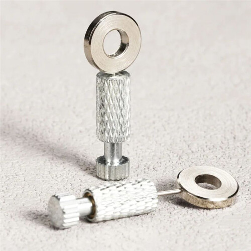 6Pcs Leather Suture Positioning Needle DIY Tool Suture Fixed Position Needle Leather Fixed Suture Needle 6-12mm 2