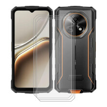 3 Pack 6.6 Inch Tempered Glass Screen Protector for Doogee Fire 7, 9H Scratch Resistant Ultra Clear Bubble Easy Install