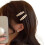 Ladies' Spring Temperament Elegant Pearl Small Spring Clip Bangs Headwear 2