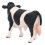 Cow Figurine Black and White Cattle Statue 1 Piece 3