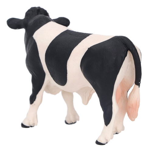 Cow Figurine Black and White Cattle Statue 1 Piece 2