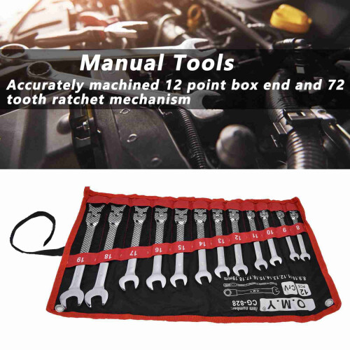Metric Combination Ratchet Wrenches 12pc