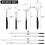 Telescoping Inspection Mirror Round Rectangular 4 Pcs 2