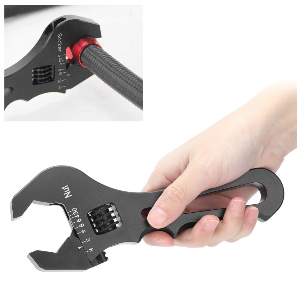 Aluminium Alloy Adjustable Wrench Spanner Diy Tool For Plumbing & Maintenance 7621391463552