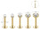 Läpp Labret Rings Set Zircon 10 Delar 2