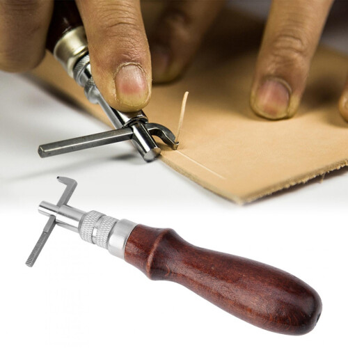 Leather Groover Adjustable Edge Stitching Tool 2