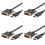 4X  (DP) A DVI Cable, Gold Plated, 6 Feet 1