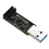 For MKS EMMC-ADAPTER V2 USB 3.0 Card Reader for MKS EMMC Module Micro- TF Card MKS Pi MKS SKIPR 8