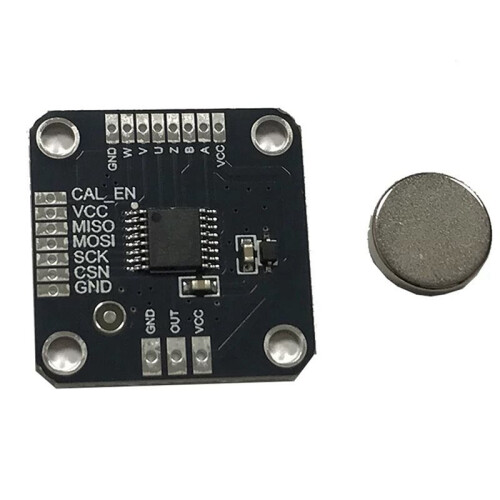 2X MT6835 Magnetic Encoder Module 21-Bit High Precision PWM/SPI Interface for Brushless Motor Replace for AS5048 B 1