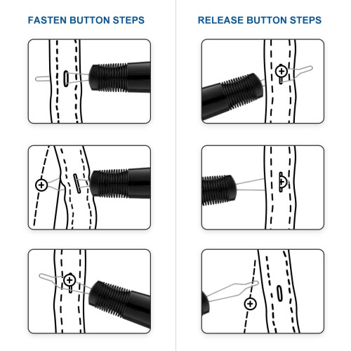 Universal Grip Button Hook Helper Zipper Pull Assist Tool Dressing Aids Tool for Arthritis Elderly Limited Hand Mobility 1
