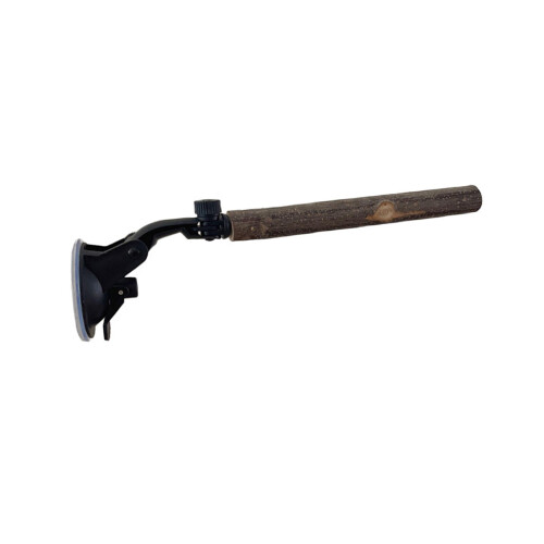 Toysmith Wooden Suction Cup Bird Perch 1 Piece 2