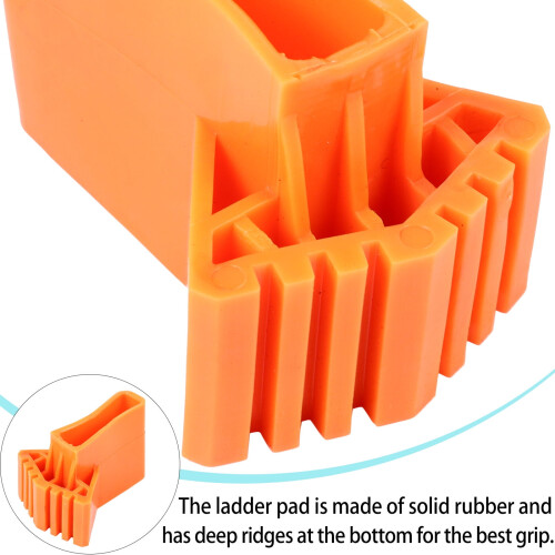 Rubber Ladder Foot Pads Replacement Caps 4-Pack 2