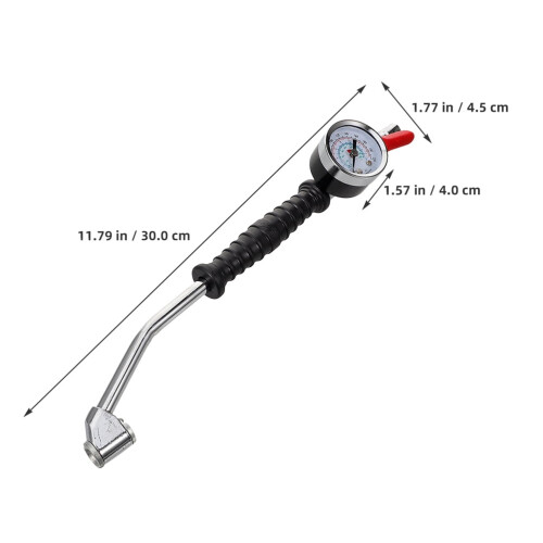 Tire Inflator Heavy-Duty with Gauge 2 pcs 1