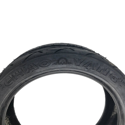 Pneus sem câmara 10X2.50-6.5 de 10 polegadas, borracha preta. 1