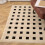 PVC Kitchen Woven Floor Mat Non-slip Washable TPR Backing 3
