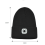 Bluetooth Beanie with Light, USB Rechargeable 6-LED Flashlight Hat & Cordless Headphones – Compatible with iOS/Android 2