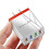 Φορτιστής τοίχου E4Port USB Hub με τεχνολογία γρήγορης φόρτισης Qc3.0, τροφοδοτικό 3.1A, 2
