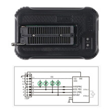 Programator T48 TL866-3G + Kabel ISP Obsługuje Ponad 31000 Układów Scalonych dla SPI/Nor/NAND Flash/EMMC BGA153/162/169/100/221 TSOP/SOP/PLCC